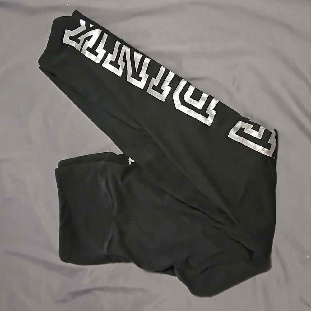 XL PINK high waisted cotton leggings
